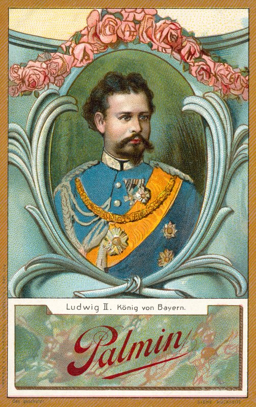 Ludwig II, King of Bavaria by French School