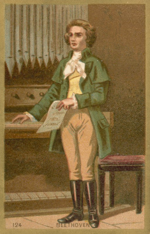 Ludwig van Beethoven by French School