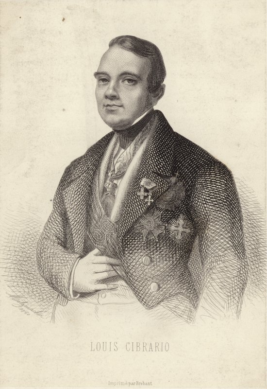 Luigi, Count Cibrario, Italian Historian and Politician by French School
