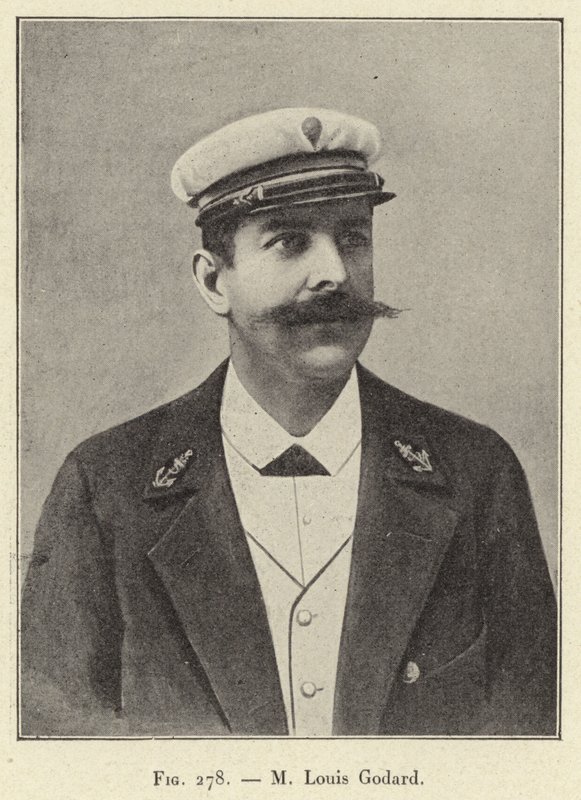 M Louis Godard (engraving) by French School