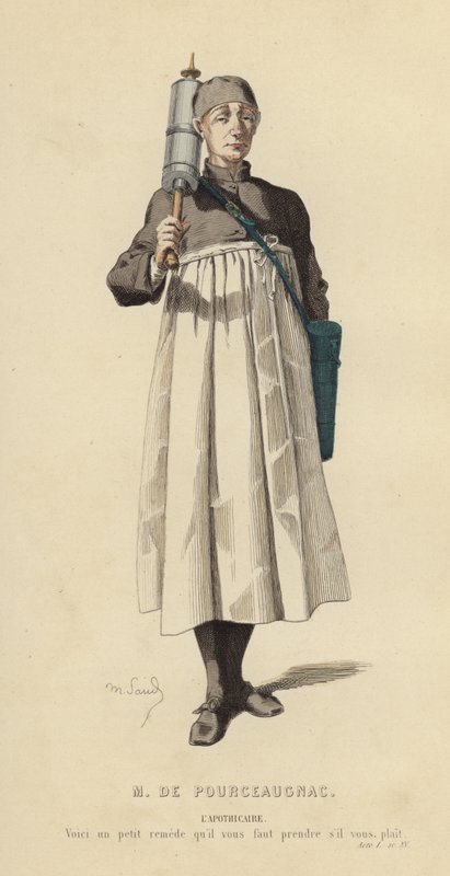 Monsieur de Pourceaugnac by French School