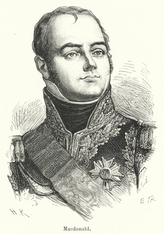 Macdonald (engraving) by French School