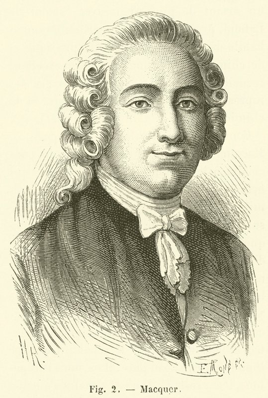 Macquer (engraving) by French School