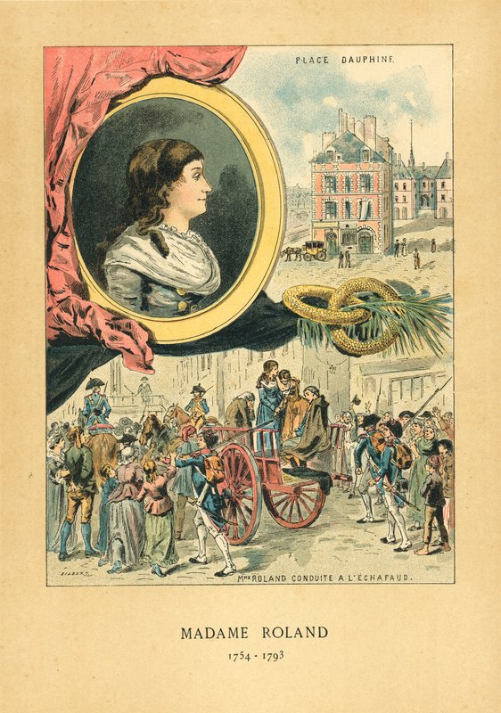 Madame Roland by French School