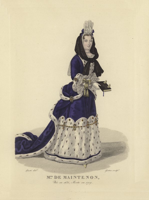 Madame de Maintenon, mistress of King Louis XIV of France by French School