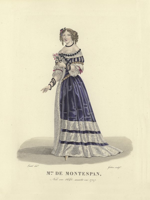 Madame de Montespan, mistress of King Louis XIV of France by French School