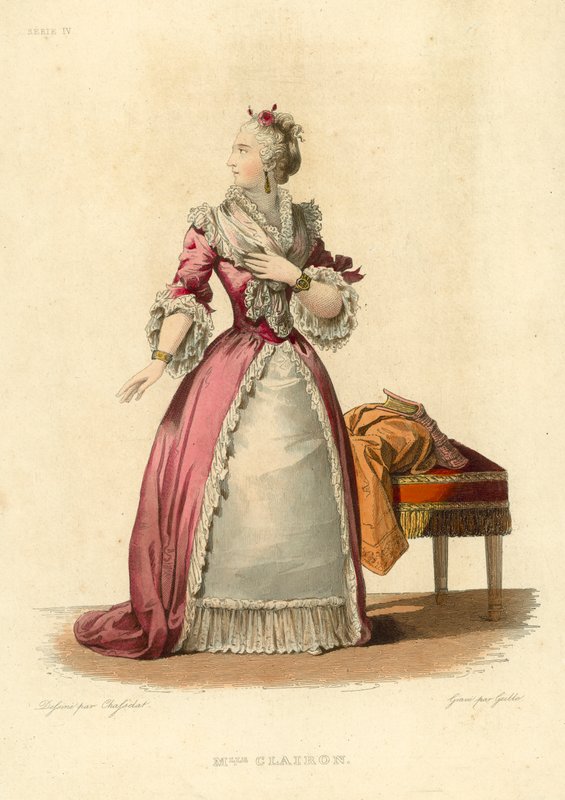Mademoiselle Clairon by French School