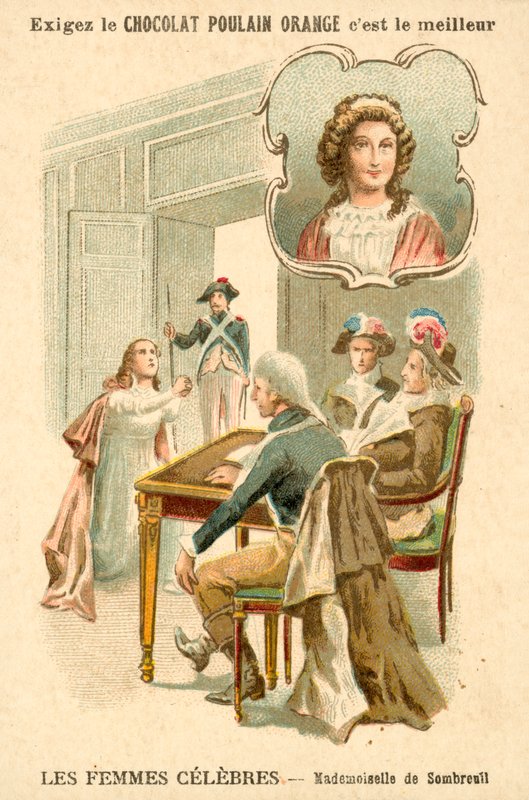Mademoiselle de Sombreuil, French Revolution by French School