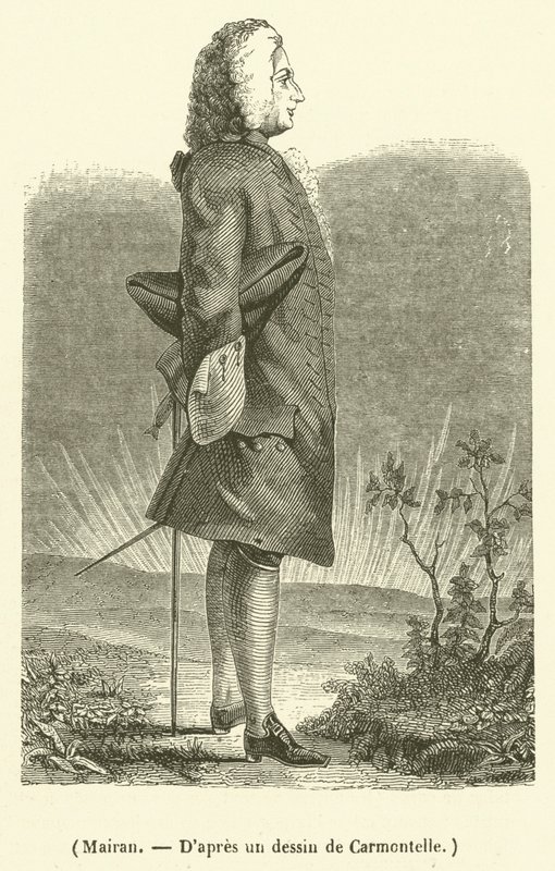 Mairan (engraving) by French School