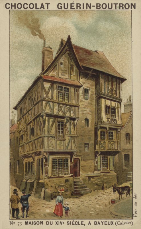 14th Century House, Bayeux, Calvados by French School