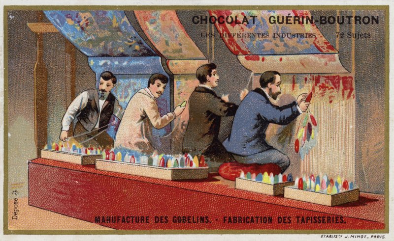 Manufacturing Tapestries at the Gobelins Manufactory by French School