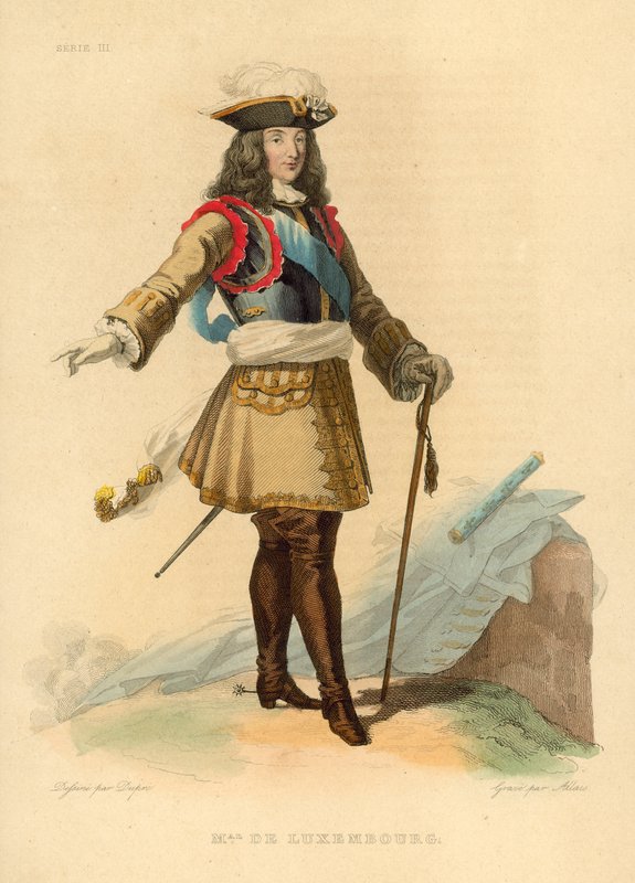 Marshal Duke of Luxembourg by French School