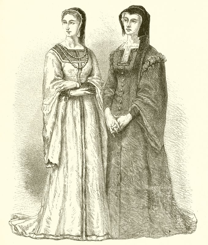 Margaret de Valois and Louise de Savoie by French School