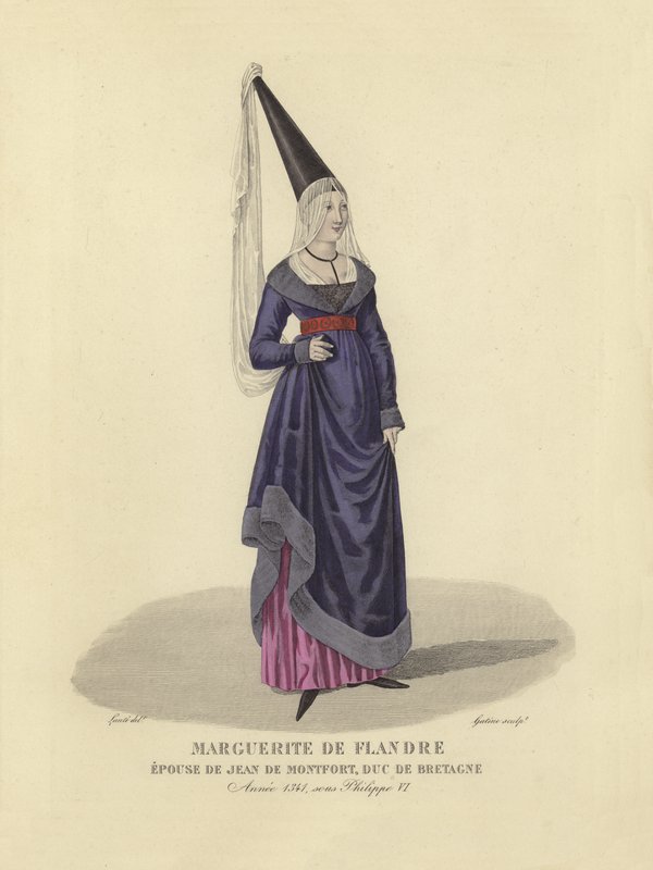 Margaret of Flanders by French School
