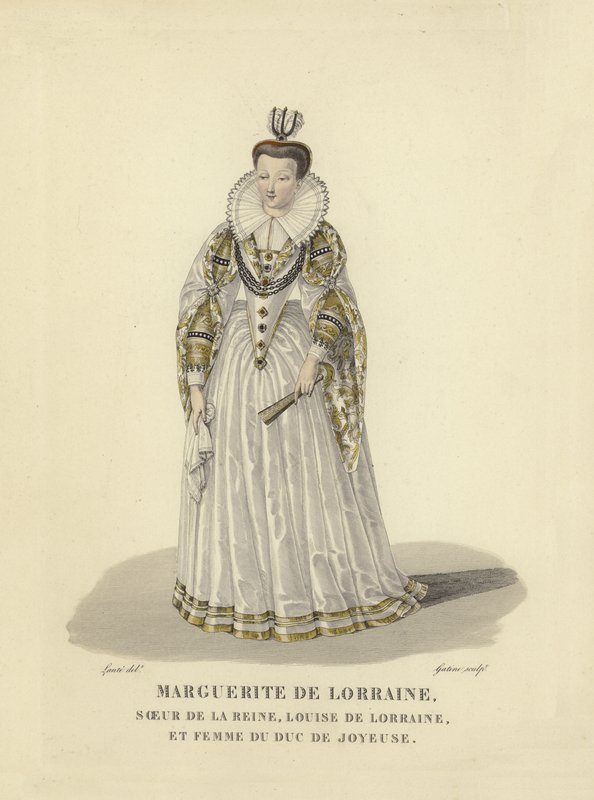 Marguerite of Lorraine by French School
