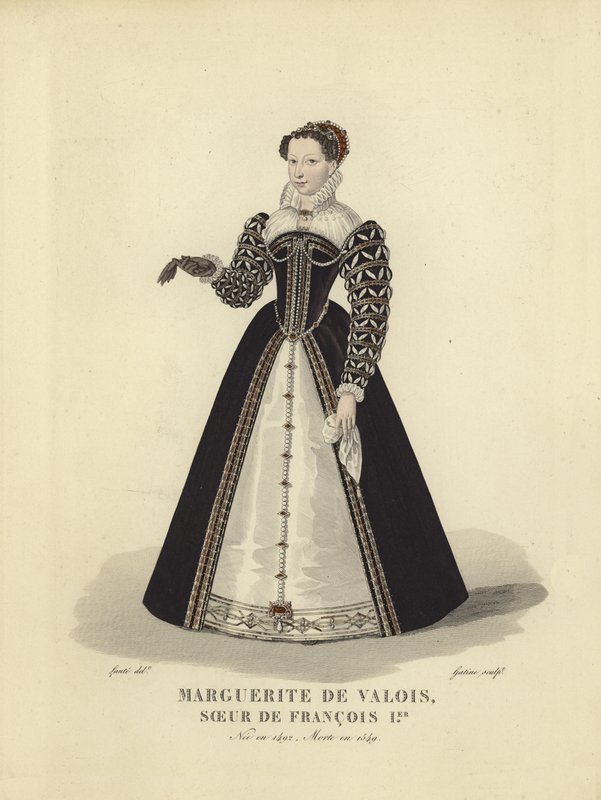 Marguerite of Navarre, sister of King Francis I of France by French School