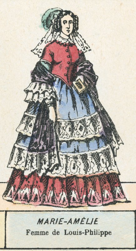 Marie-Amelie, Wife of Louis-Philippe by French School