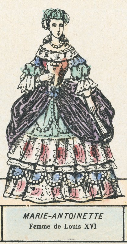 Marie-Antoinette, Wife of Louis XVI by French School