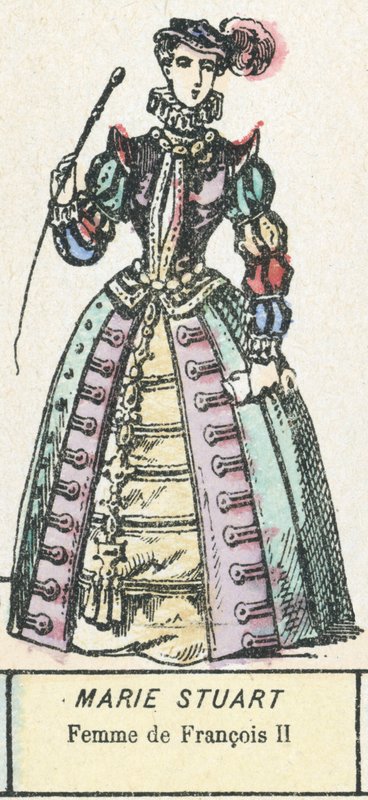 Mary Stuart, Wife of Francis II by French School