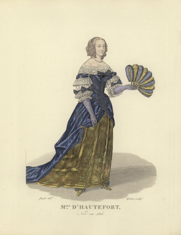 Marie de Hautefort, favourite of King Louis XIII of France by French School