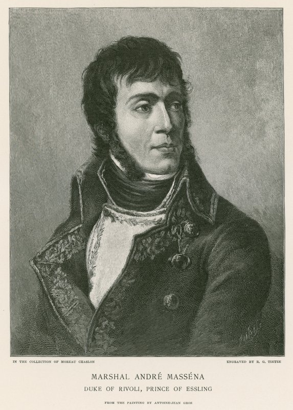 Marshal Andre Massena by French School