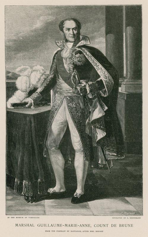 Marshal Guillaume-Marie-Anne, Count de Brune by French School