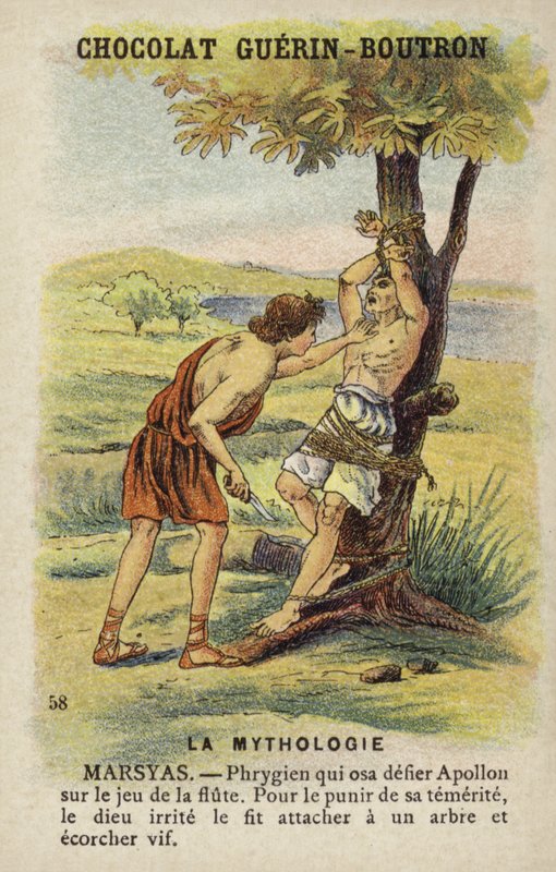 Marsyas by French School
