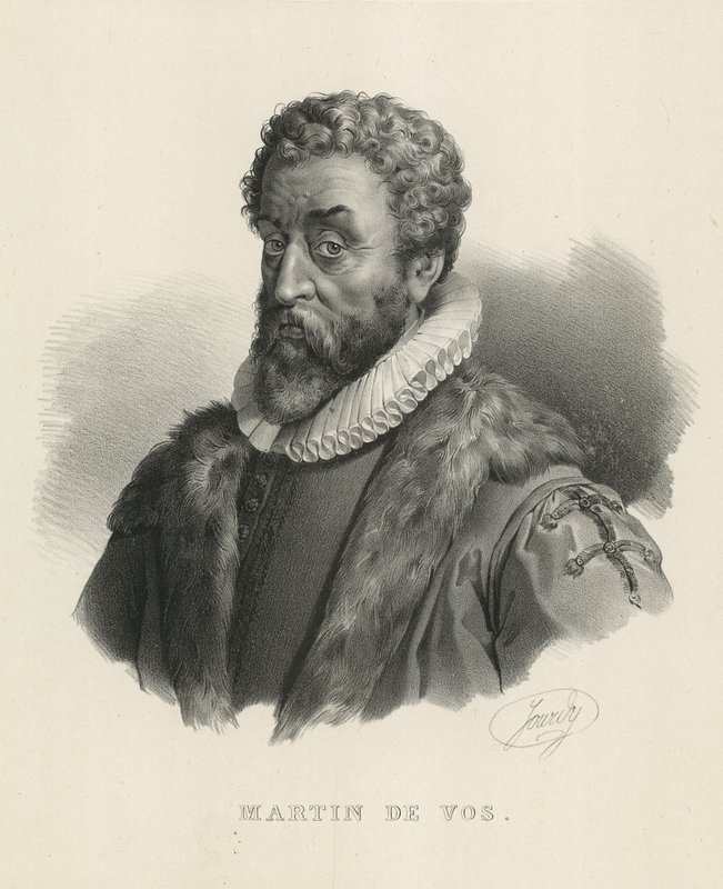 Marten de Vos, Flemish artist by French School