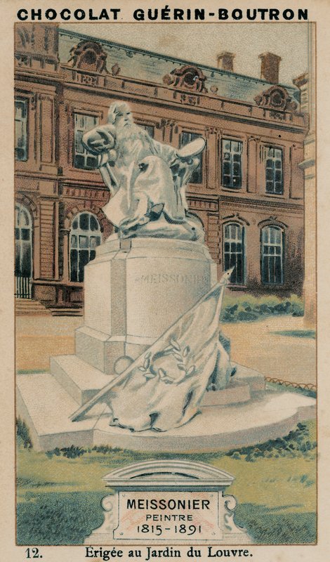 Meissonier, Painter, 1815-1891, Erected at the Louvre Garden by French School