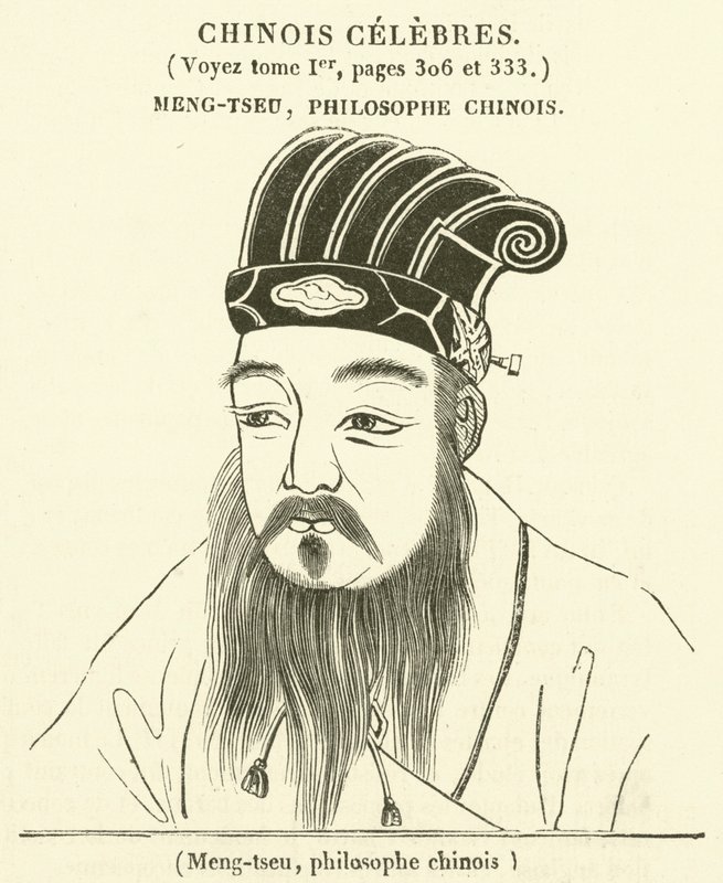 Meng-tseu, Chinese philosopher by French School