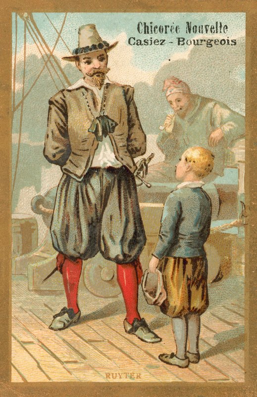 Michiel de Ruyter, Dutch admiral by French School