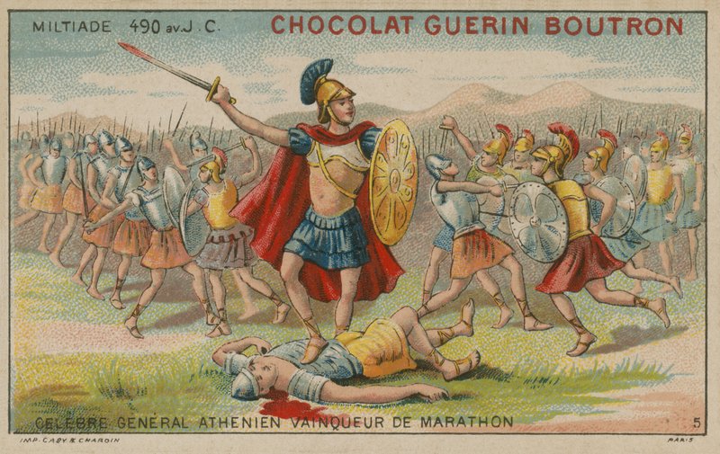 Miltiades, Athenian General and Victor of the Battle of Marathon, 490 BC by French School