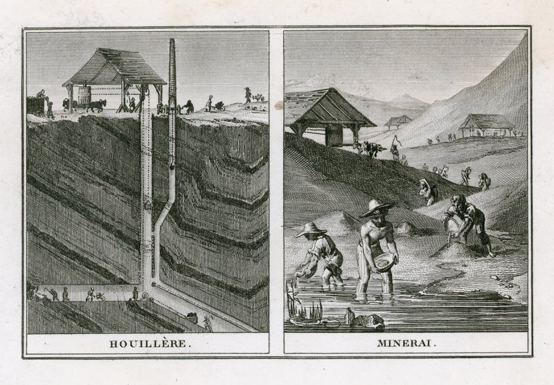 Mining scenes by French School