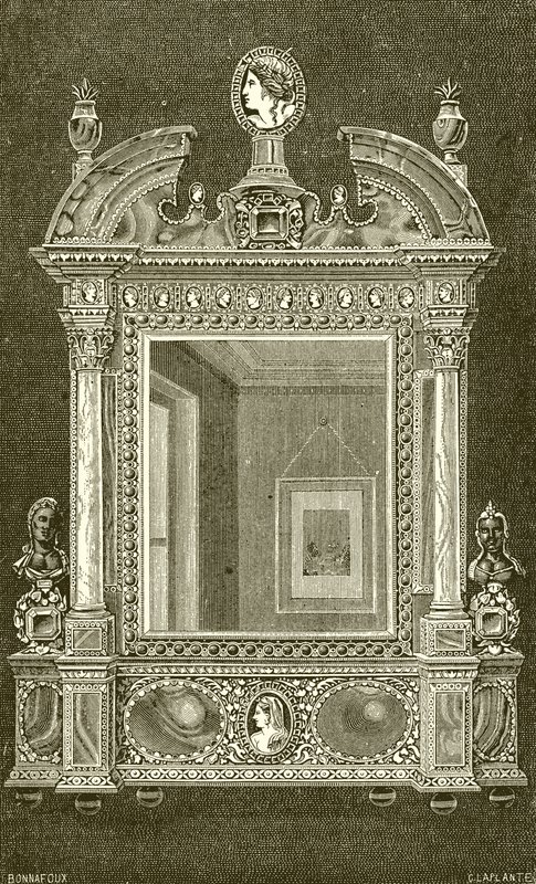 Mirror of Mary de Medici by French School