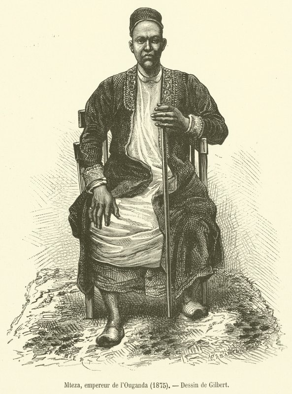 Mteza, Emperor of Uganda by French School