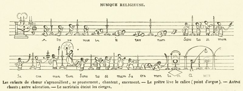 Religious Music by French School