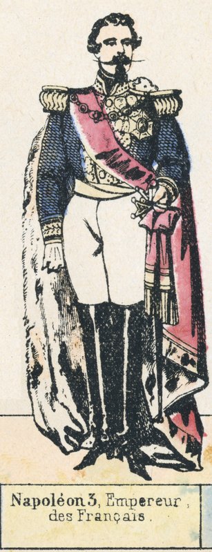 Napoleon III, Emperor of the French by French School