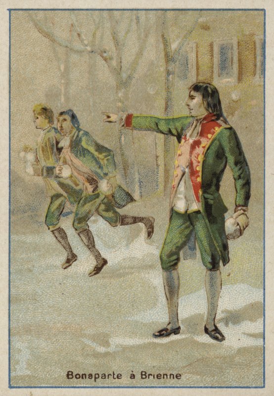 Napoleon Bonaparte at the Military School of Brienne-le-Chateau, France by French School