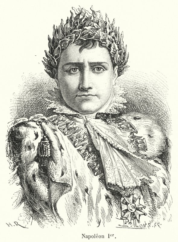 Napoleon I by French School