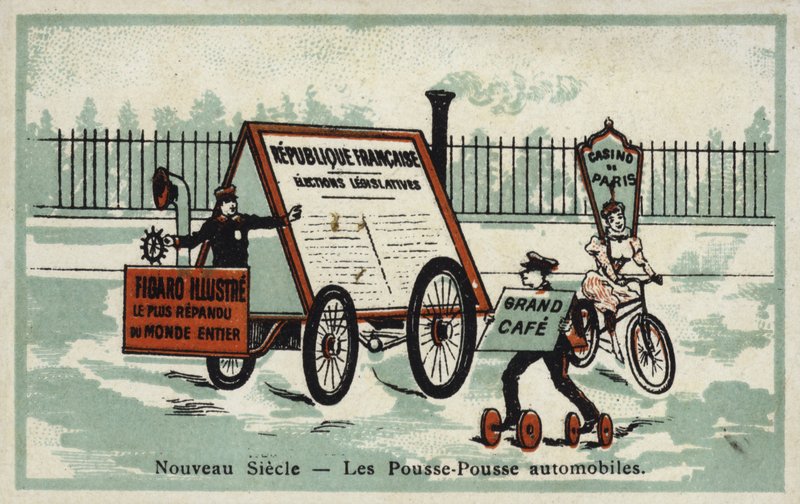 New century - auto rickshaws by French School