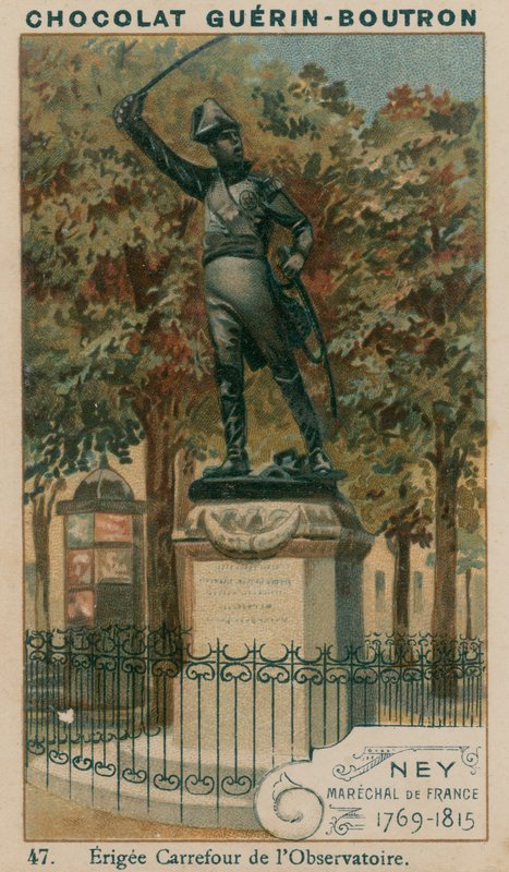 Ney, Marshal of France, 1769-1815, Erected in Carrefour de l