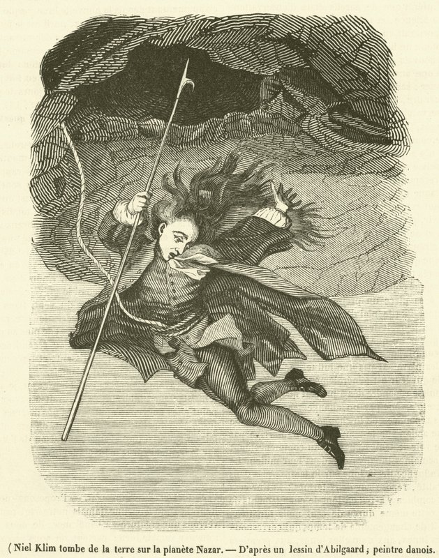 Niel Klim Falls from Earth to the Planet Nazar by French School