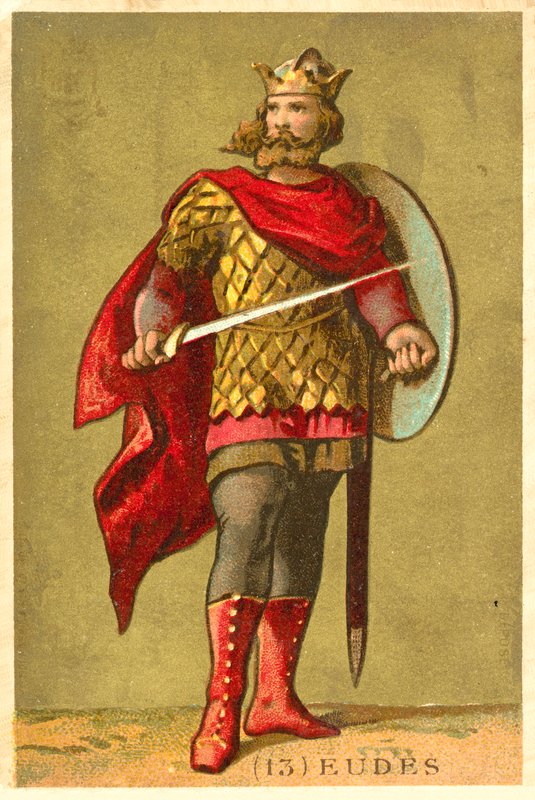 Odo of France, King of Western Francia by French School