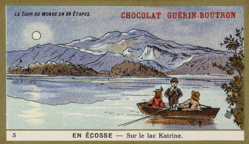 On Loch Katrine, Scotland by French School