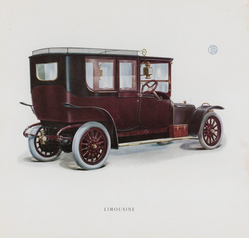 Page from Panhard & Levassor catalogue by French School