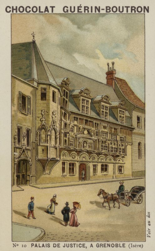 Palais de Justice, Grenoble, Isere by French School