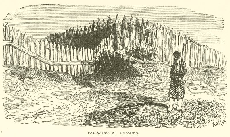 Palisades at Dresden by French School