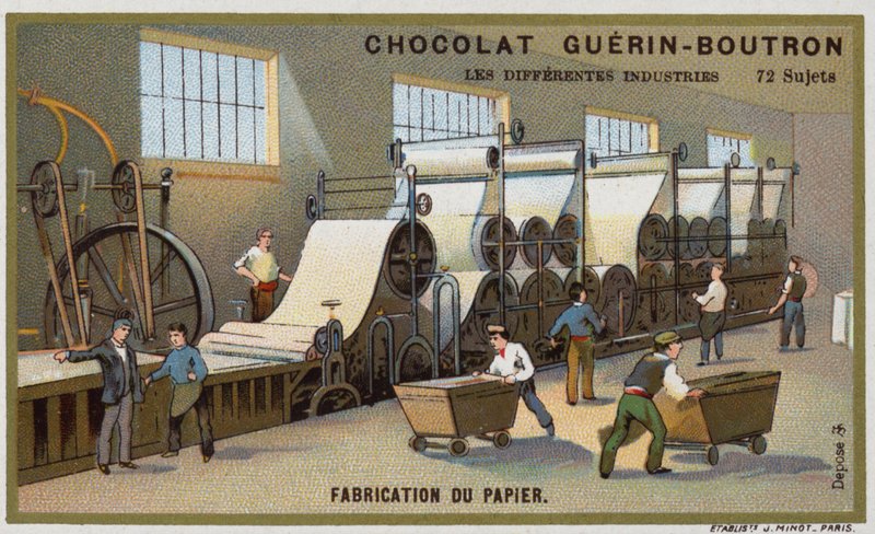 Paper Manufacturing by French School