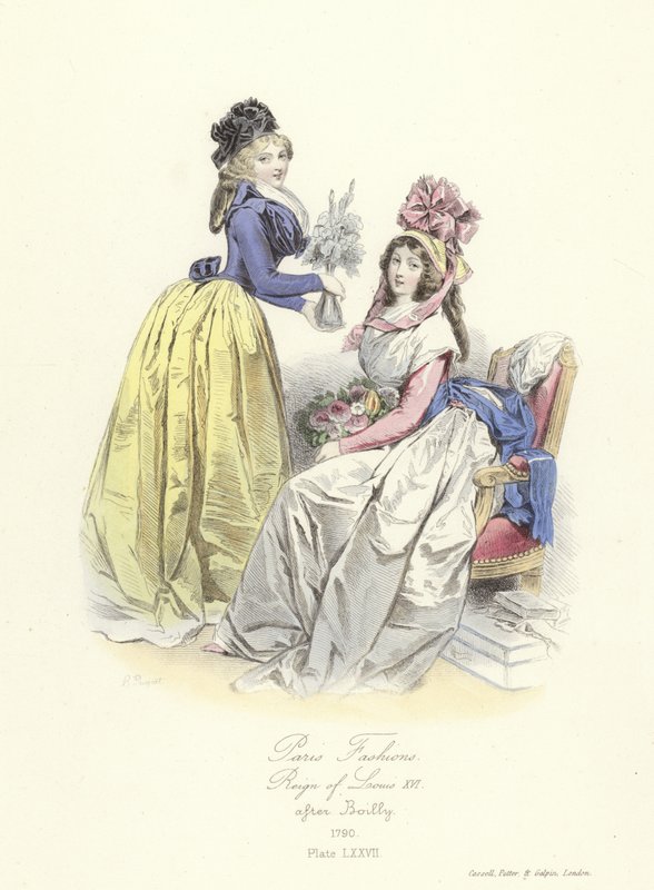 Paris Fashions, Reign of Louis XIV by French School