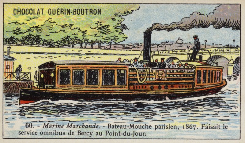 Parisian Bateau-Mouche by French School